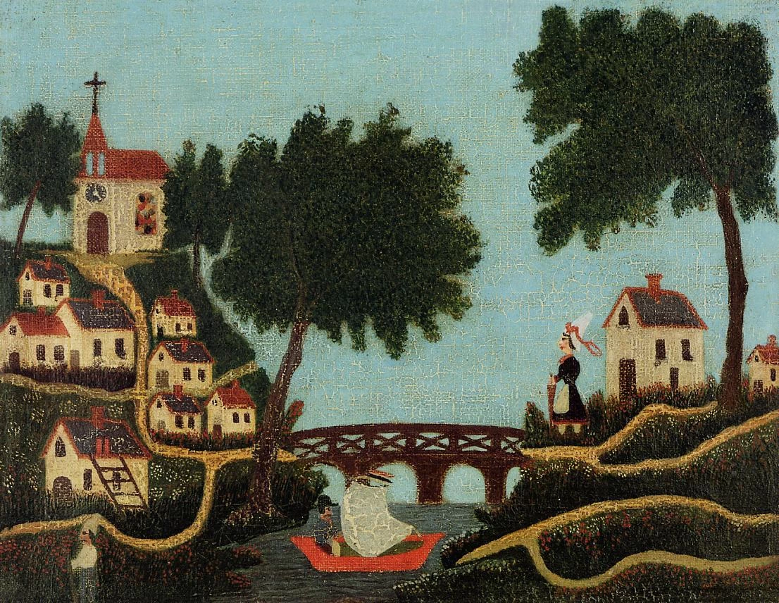Paesaggio con ponte - Museum Insel Hombroich
